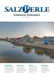 SALZPERLE - Stadtmagazin Schönebeck (Elbe) - Ausgabe 06-07/2021