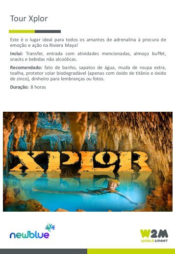 Folleto  Excursiones VO Newblue PT Tour Xplor