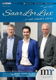 SaarLorLux ...c'est savoir vivre Frühjahr/Sommer Edition 2021