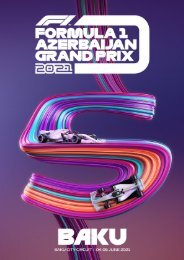 Formula 1 Azerbaijan Grand Prix 2021 Media Kit