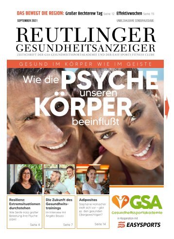 Reutlinger Gesundheitsanzeiger - September 2021