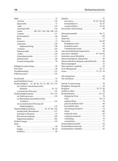 Leseprobe: Jean-Paul Thommen: Glaubwürdigkeit im Stakeholder-Management