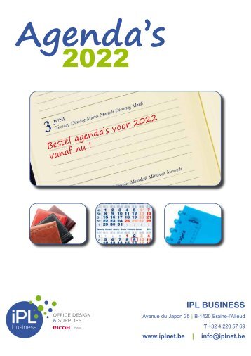 Agenda's catalogus 2022