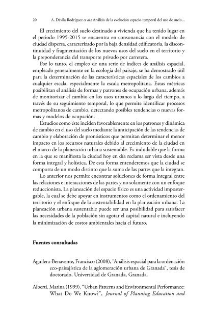 Revista Economía, Sociedad y Territorio vol XX num 65