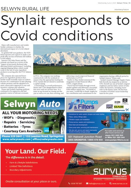 Selwyn Times: June 02, 2021