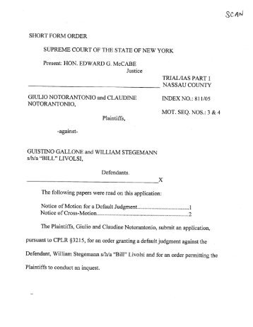 CPY Document - New York State Unified Court System