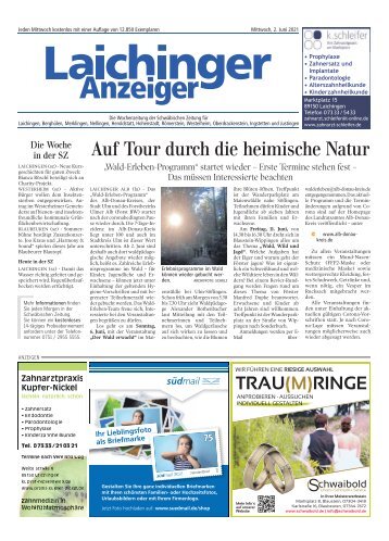 Laichinger Anzeiger 02.06.2021