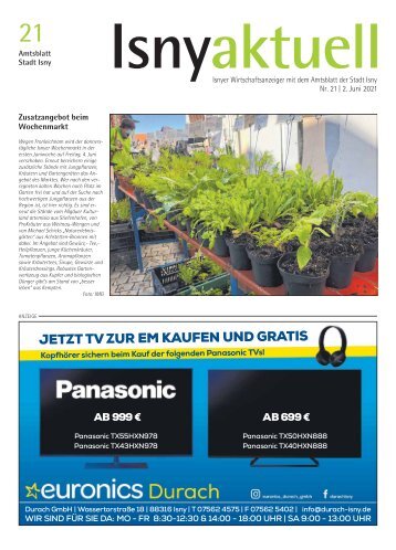 Isny Aktuell 02.06.2021