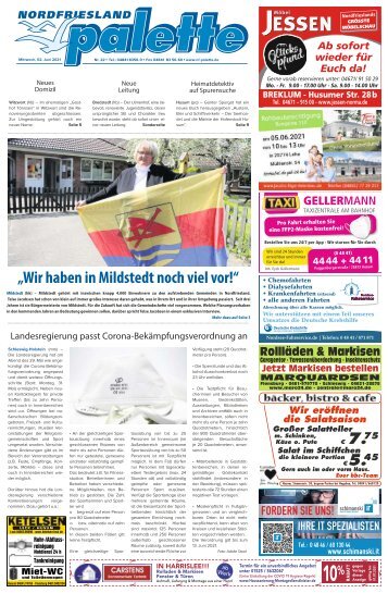 Nordfriesland Palette 22 2021