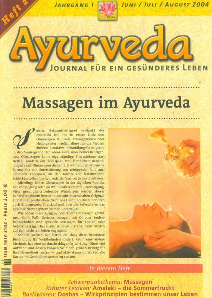 10 Gratis Magazine von AYURVEDAJOURNAL