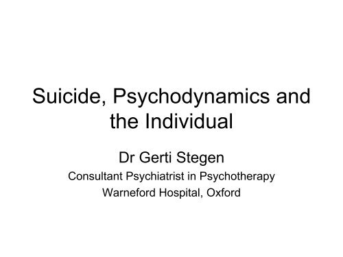 Deliberate Self Harm and Suicide, GP, 300507.pdf