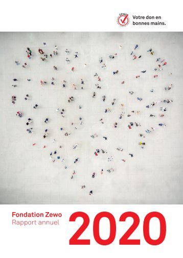Rapport annuel 2020 Fondation Zewo