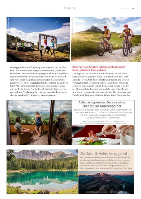 Südtirol Magazin Sommer 2021 - WamS