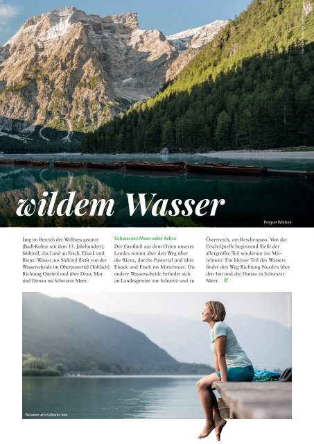 Südtirol Magazin Sommer 2021 - WamS