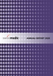 Swissmedic Annual Report 2020