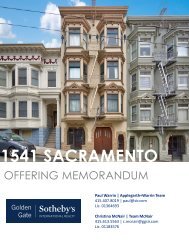 1541 Sacramento Offering Memorandum