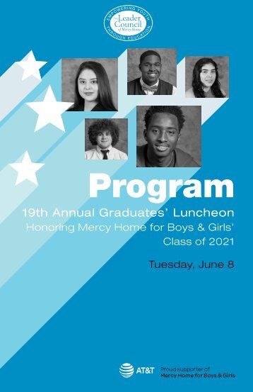 19th Annual Graduates' Luncheon Program Book