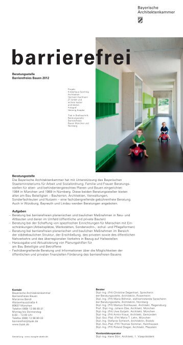 architektenkammer bayern barrierefrei bayerische stellen architektenkammer bayern barrierefrei bayerische stellen