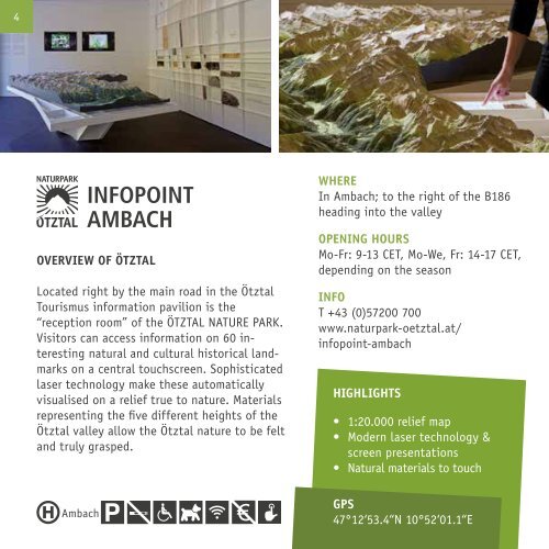 Nature Park House & Infopoints