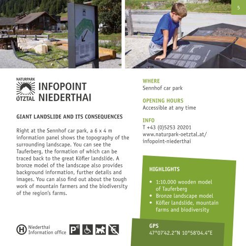 Nature Park House & Infopoints