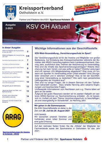 KSV OH Aktuell Ausgabe_Juni 2021