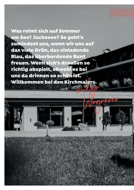 Wagnerhof Magazin Sommer