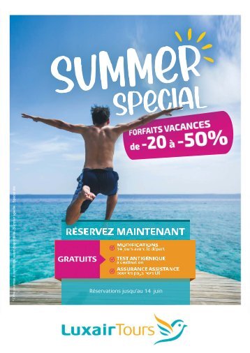 LuxairTours Summer Special 2021