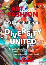NEW YORKER / Diversity United - Art Guide Berlin