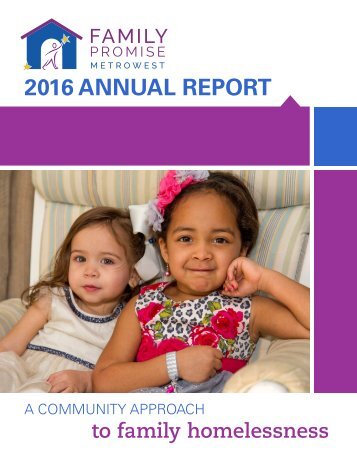 Family Promise Metrowest 2016 Annual Report