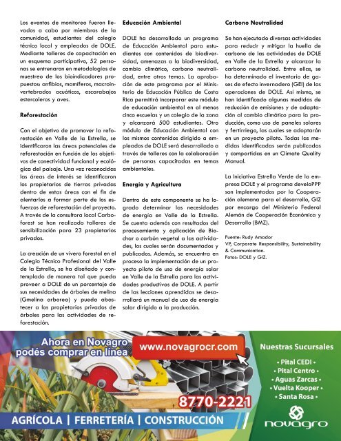 REVISTA PIÑA DE COSTA RICA 39