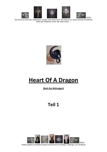 Heart Of A Dragon - Teil 1 - Buch Des Wahrsagers