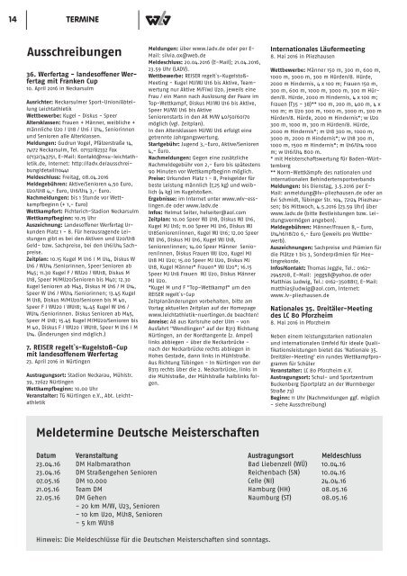 WLV vor Ort - Ausgabe 05, Jahrgang 2016