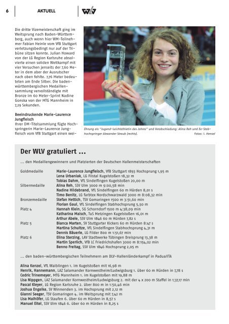 WLV vor Ort - Ausgabe 05, Jahrgang 2016