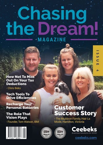 Chasing The Dream! Magazine - Issue 4