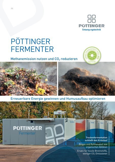 PÖTTINGER Fermenter, Prospekt 2021