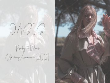OASIS, Final Fashion Design project by Ariana Serra at Marbella Design Academy.