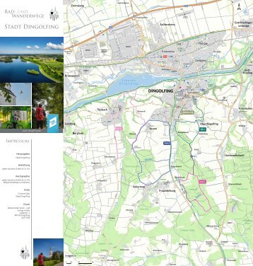 Dingolfing Radwanderkarte