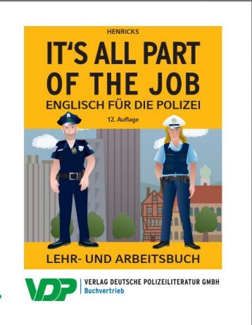 It's All Part Of The Job - Leseprobe