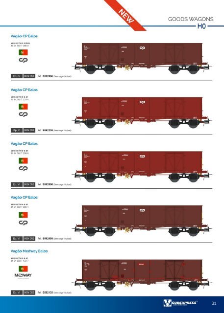 Sudexpress Novelties 2021-2022