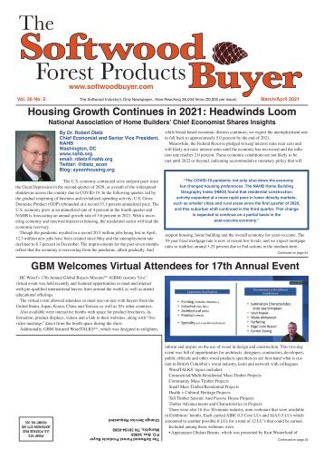 The Softwood Forest Products Buyer - March/April 2021