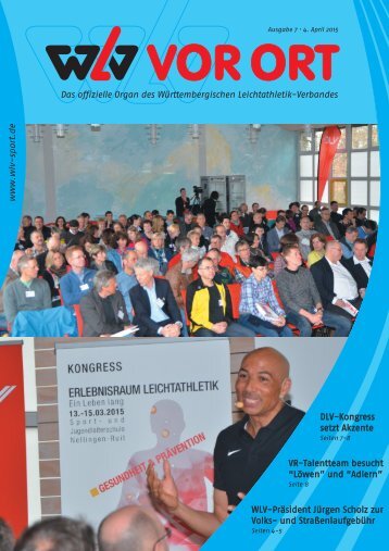 WLV vor Ort - Ausgabe 07, Jahrgang 2015