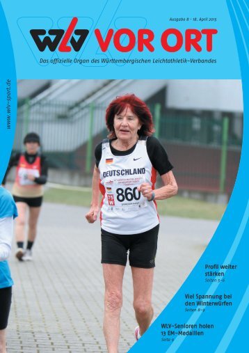 WLV vor Ort - Ausgabe 08, Jahrgang 2015