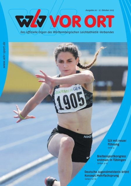 WLV vor Ort - Ausgabe 20, Jahrgang 2015