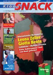 Holsteiner KlöönSNACK - Ausgabe Kiel - Juni 2021