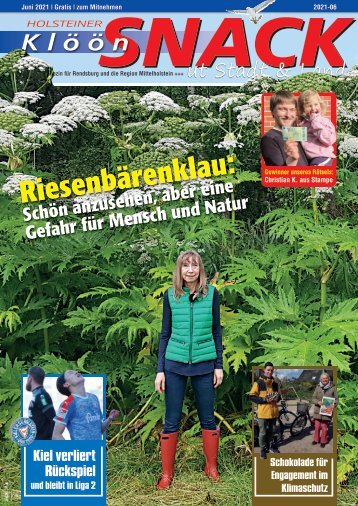 Holsteiner KlöönSNACK - Ausgabe Rendsburg - Juni 2021