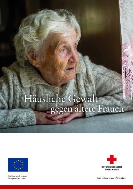 Broschüre "Häusliche Gewalt gegen ältere Frauen"