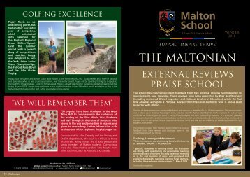 THE MALTONIAN Winter 2018