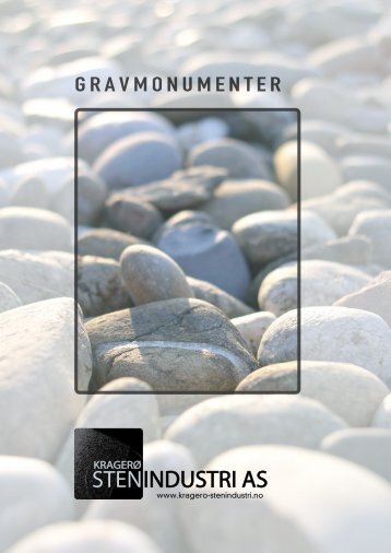 GRAVMONUMENTER - Kragerø Stenindustri