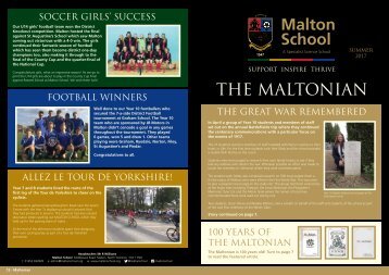 THE MALTONIAN Summer 2017