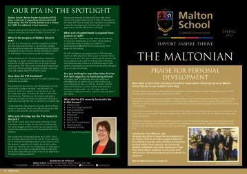 THE MALTONIAN Spring 2017